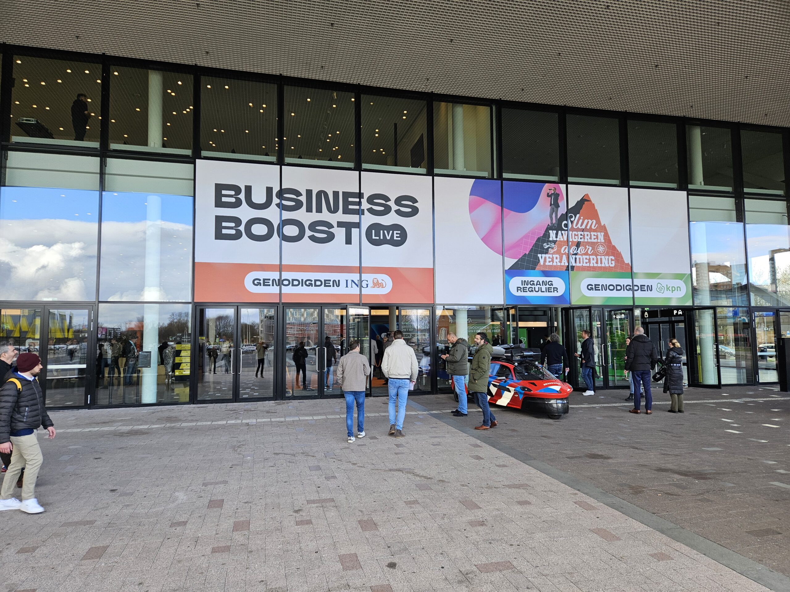 Business Boost Live entree Rotterdam Ahoy